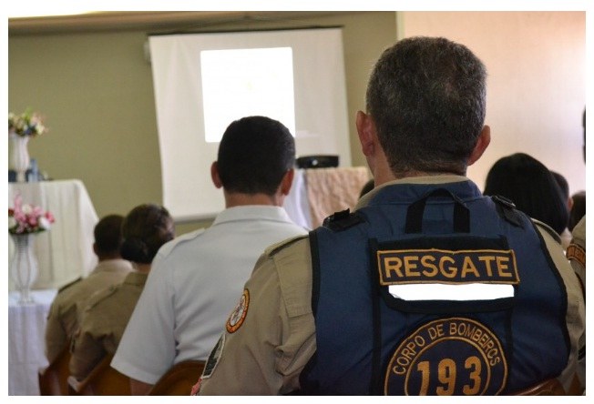 Formatura - Bombeiros curso socorrista de resgate
