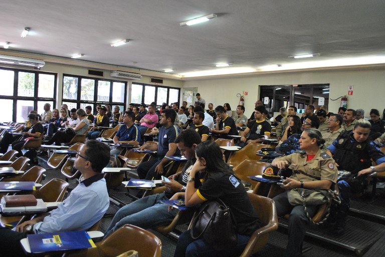 Solenidade de abertura I simposio de Emergências Quimicas