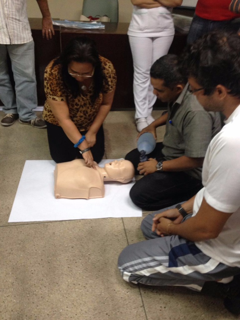 Turma de Suporte Avaçado no Hospital de Trauma em joão pessoa