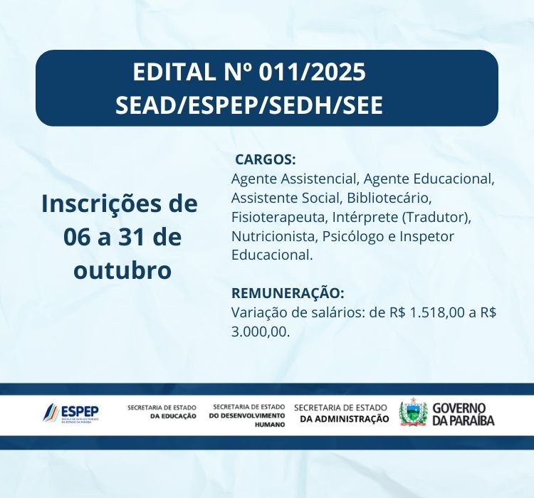 edital 011/2025 edital 011/2025