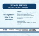 edital 011/2025