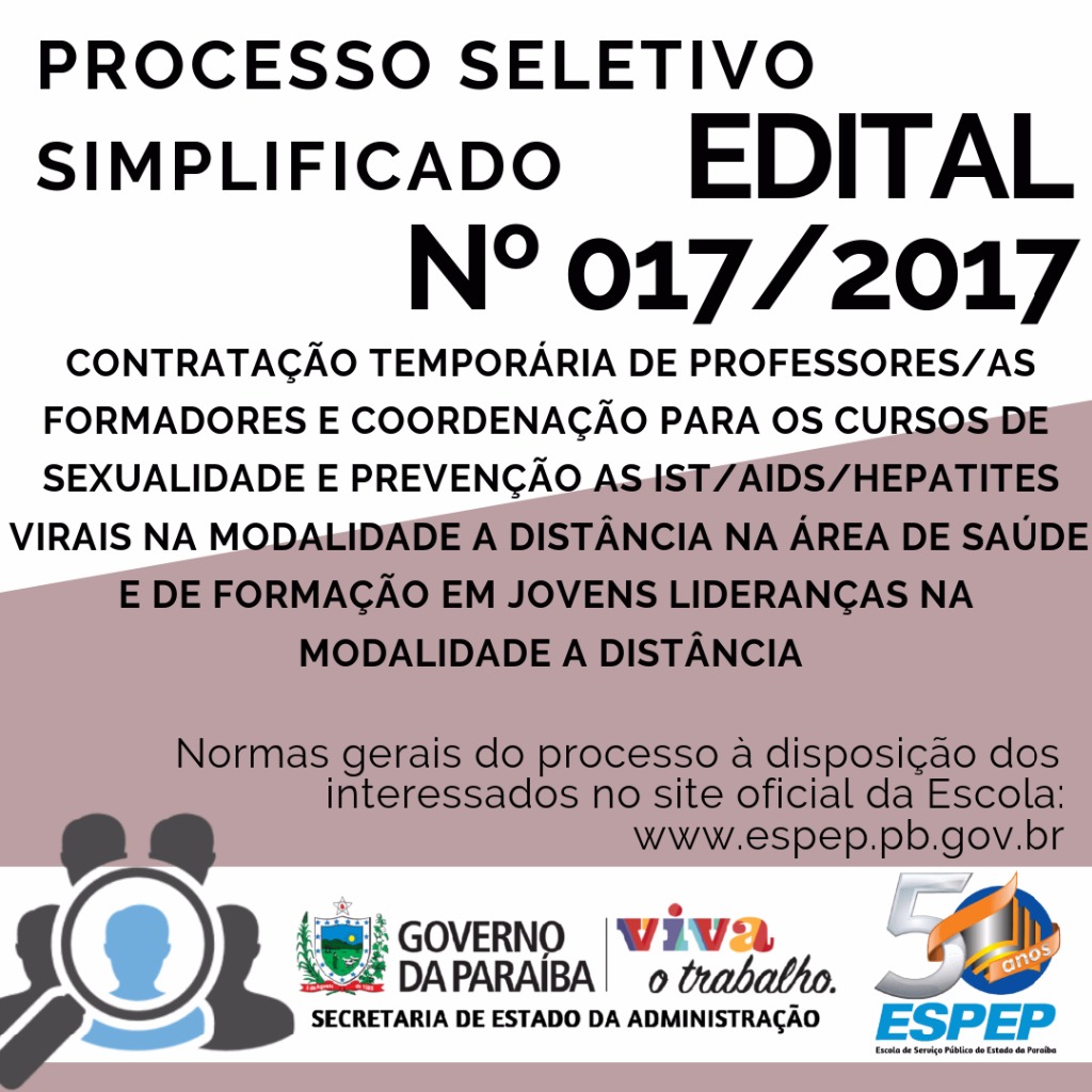 BANNER EDITAL Nº017/2017