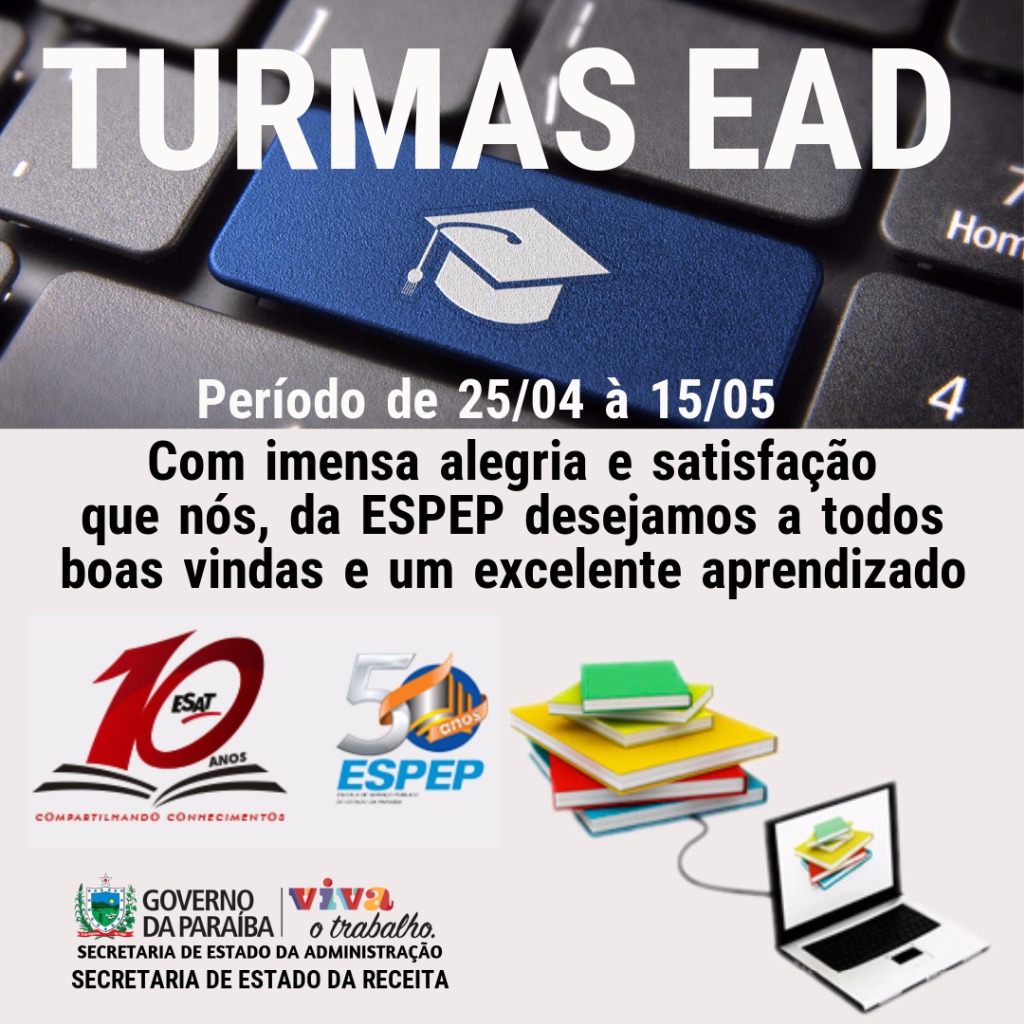 Boas Vindas - 1º turma EAD
