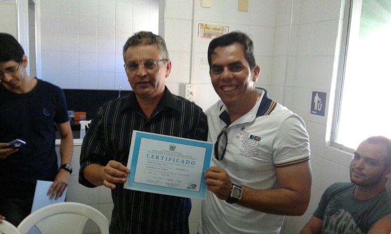 Solenidade de entrega de certificados