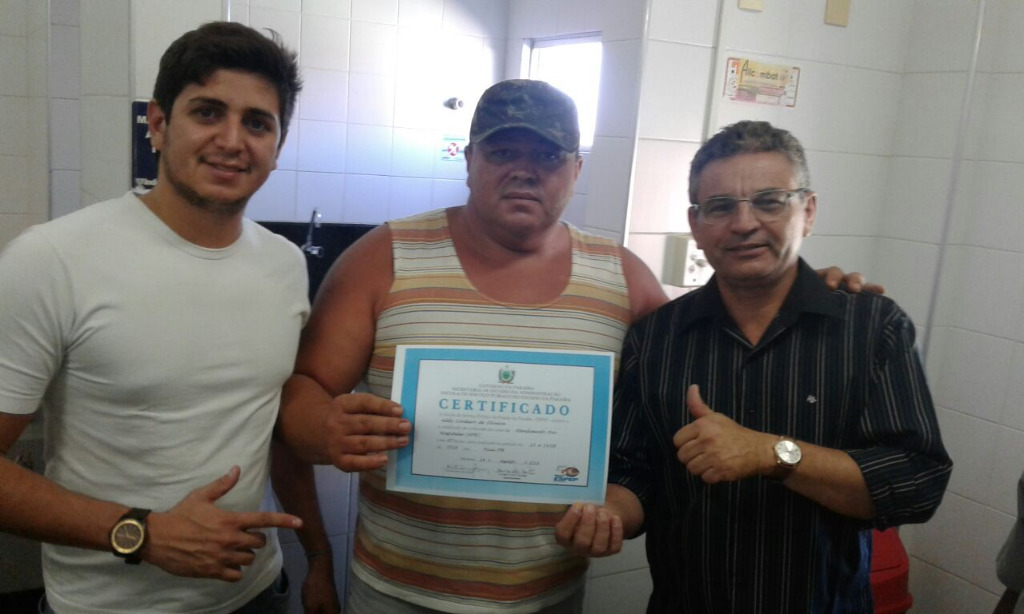 Solenidade de entrega de certificados