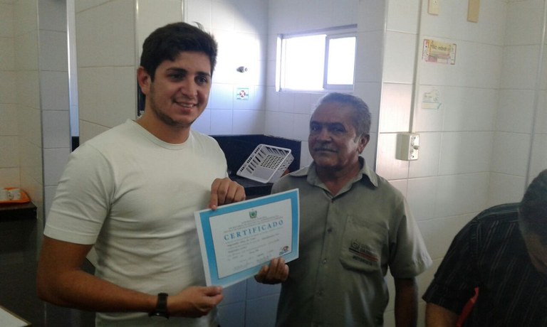 Solenidade de entrega de certificados