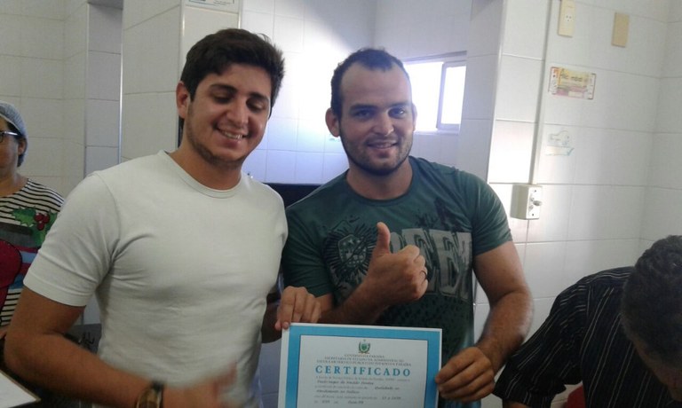 Solenidade de entrega de certificados