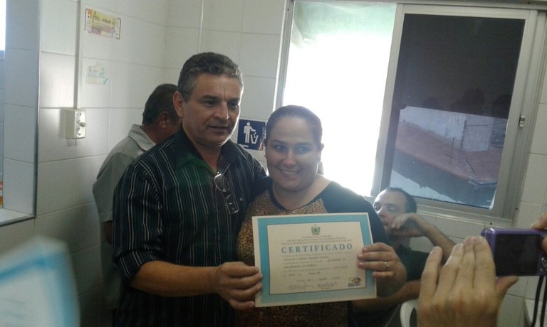 Solenidade de entrega de certificados