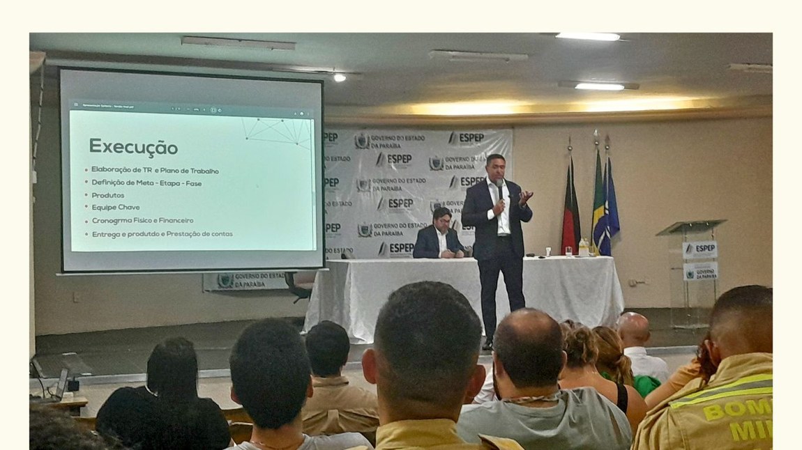 ESPEP realiza palestra sobre Gestão de Projetos com o Professor Dr. Epitacio Brito