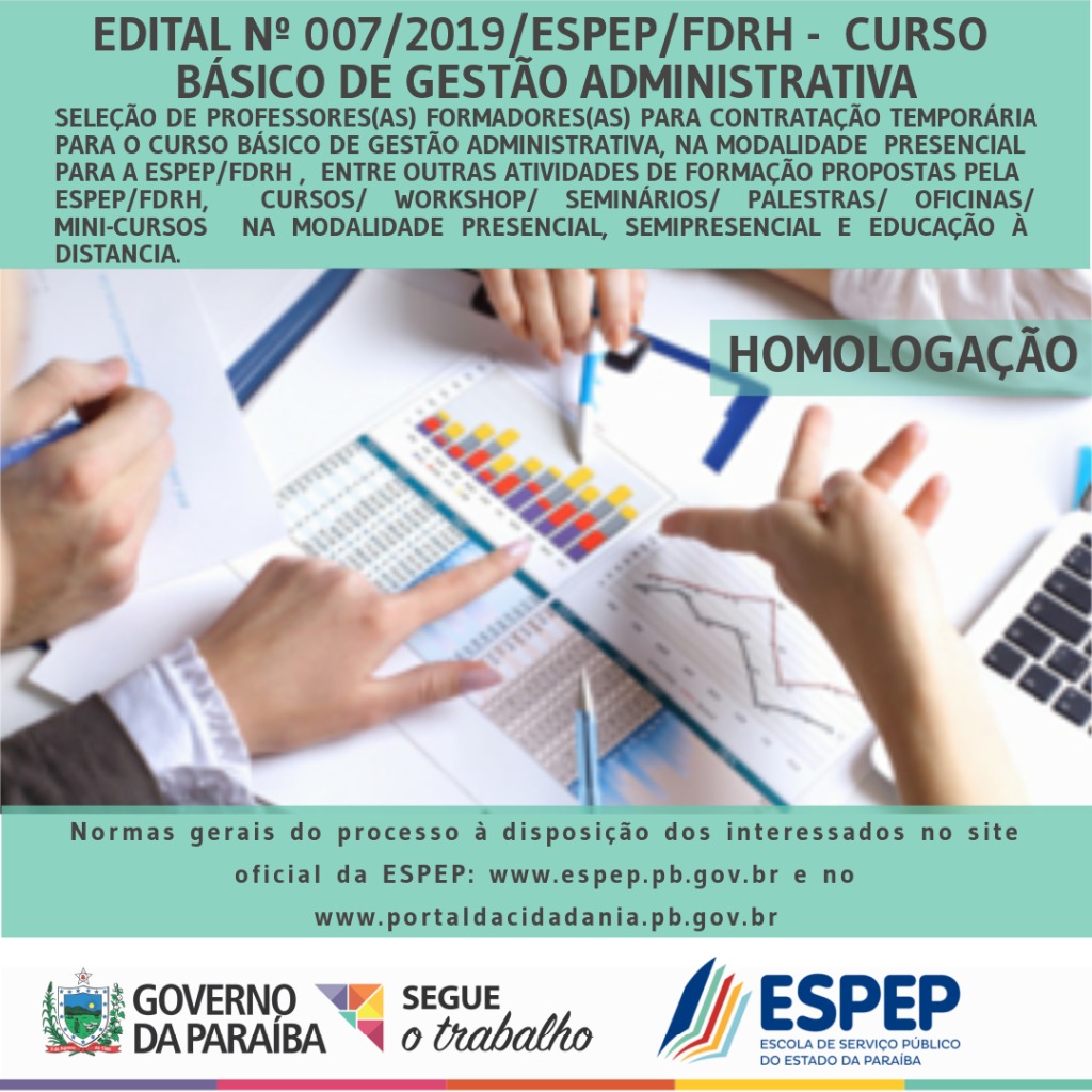 EDITAL 07 - HOMOLOGAÇÃO
