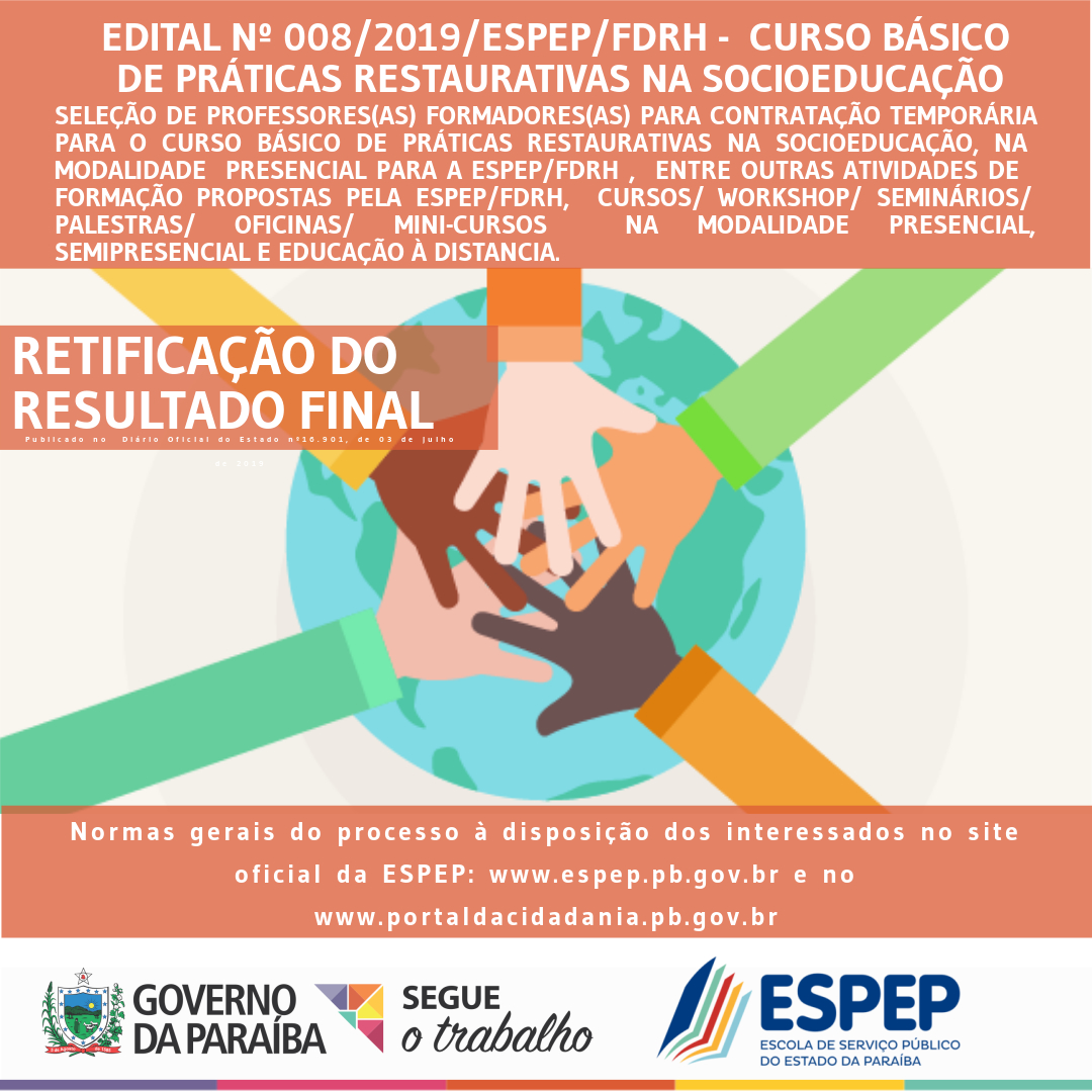 Clique aqui e confira as retificações