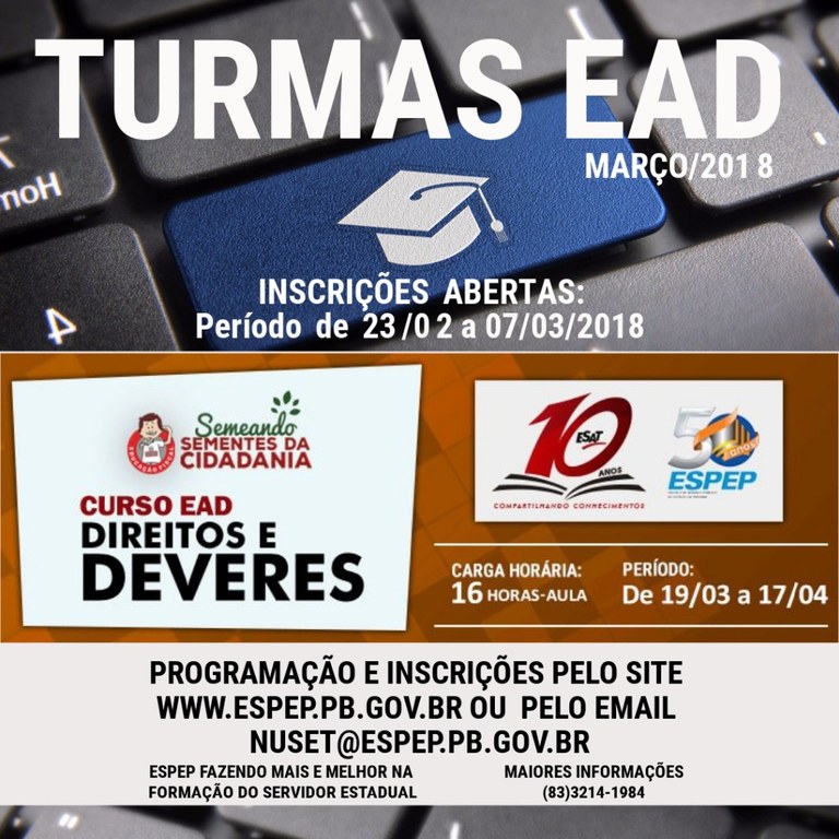 EAD MARÇO 2018