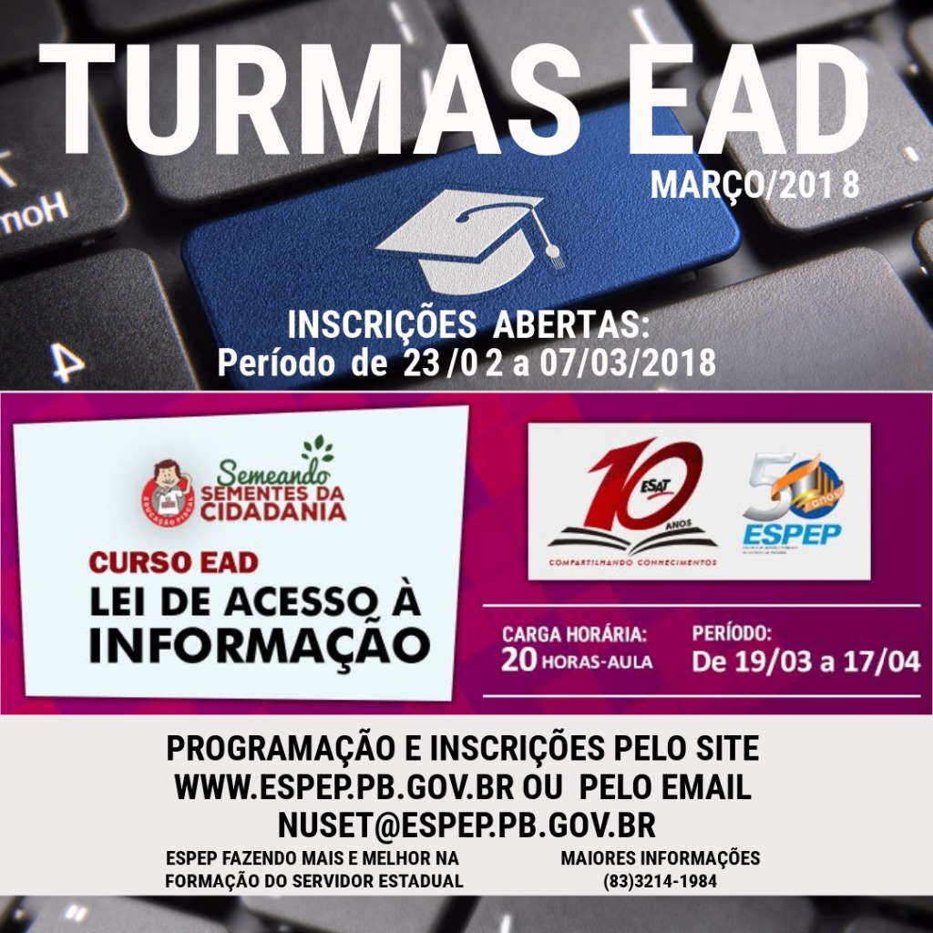 EAD MARÇO 2018