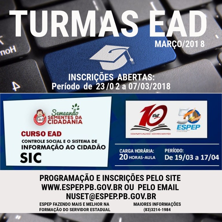 EAD MARÇO 2018