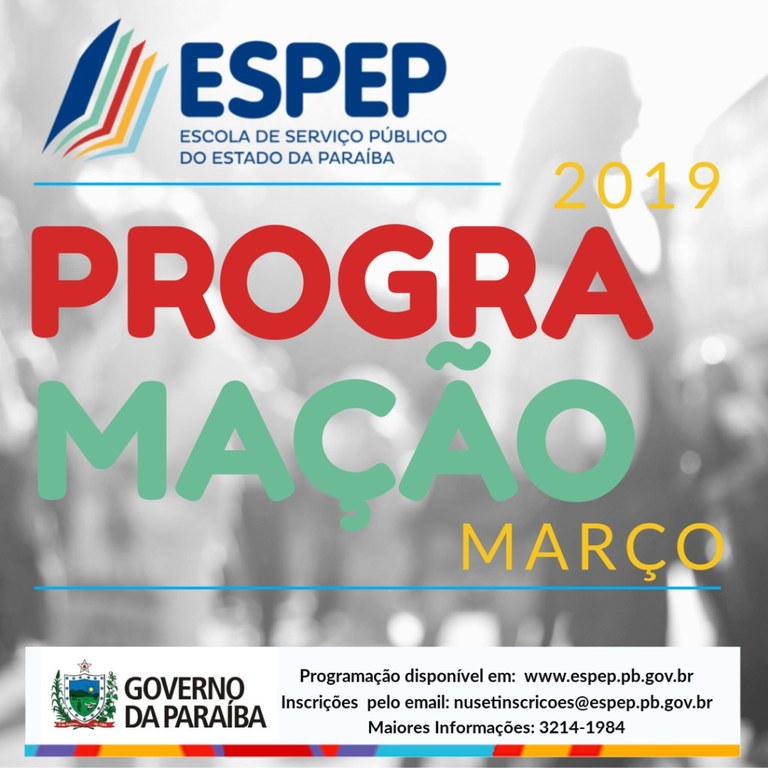 ESPEP-PROGRAMAÇÃO MARÇO/2019